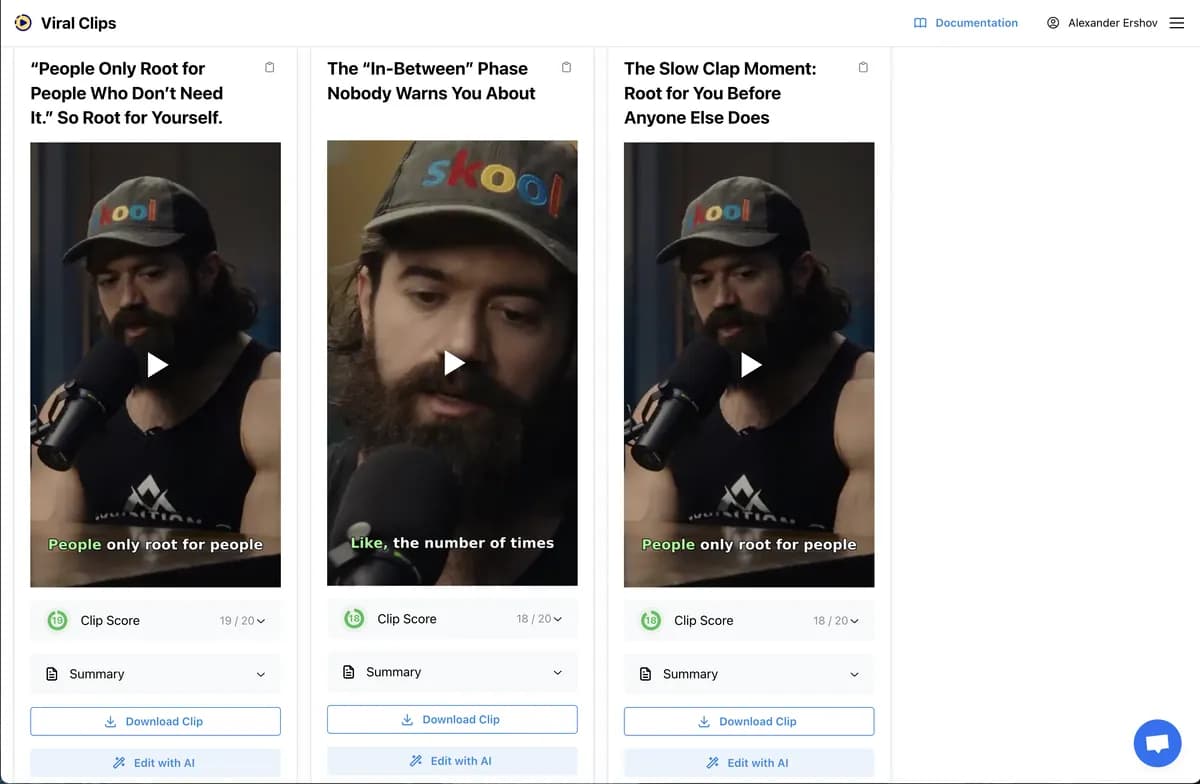 Получи готовые клипы